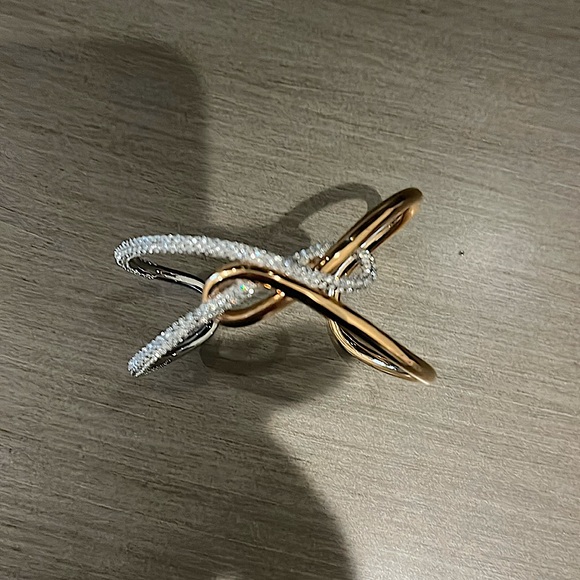 Swarovski two tone wrist cuff - Picture 1 of 5